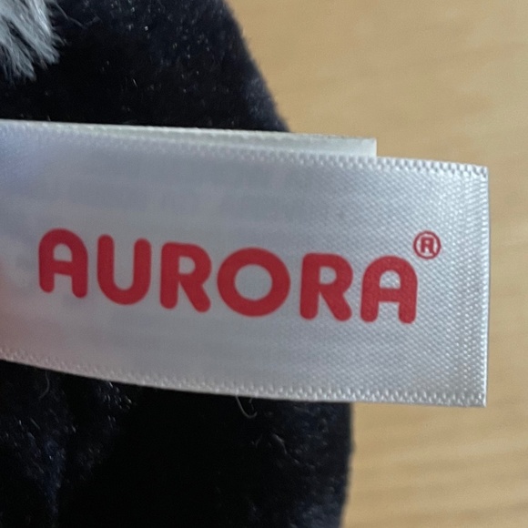 Aurora Skunk Plush “Lil Sachet” Fluffy Tail Realistic Stuffed Animal Toy 8” Inch - Picture 6 of 11